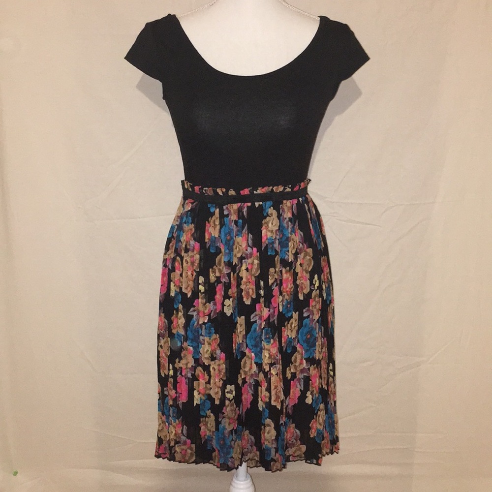 High-low Floral Printed Dress